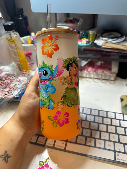 LILO & stitch glass