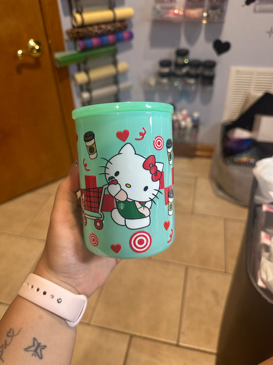 hk target glass cup