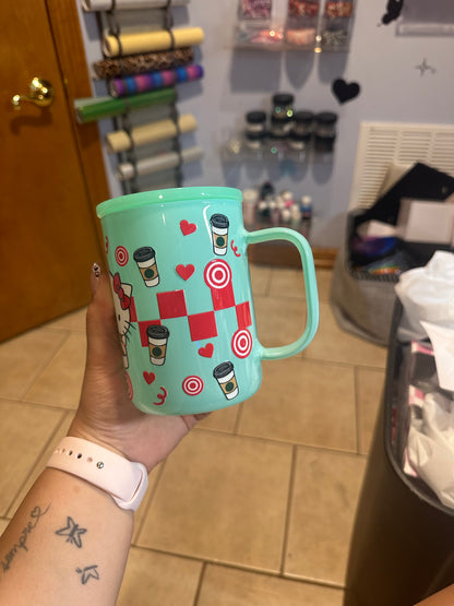 hk target glass cup