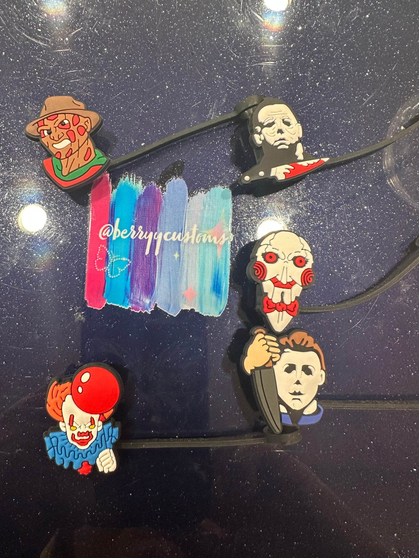 Halloween Straw Toppers