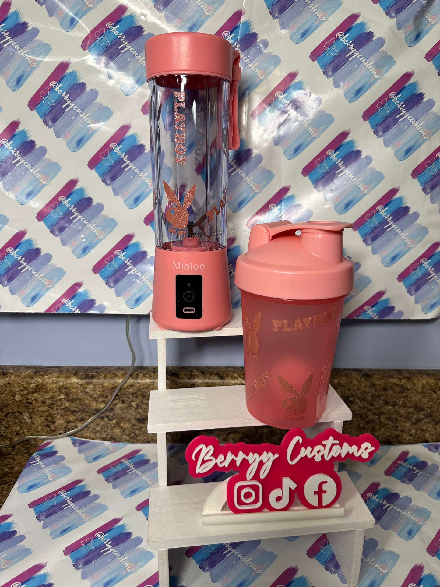 Blender and Shaker Bottle set