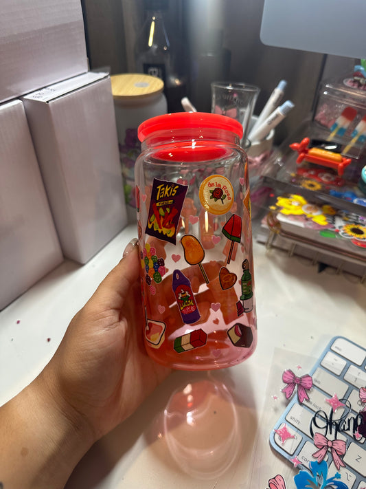 Mexican candy glass