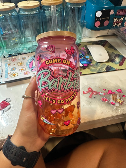 barbie beer can