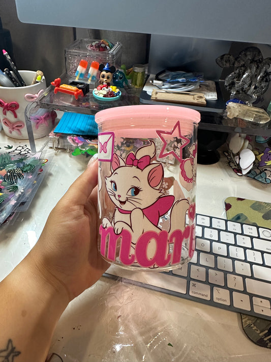 Marie glass mug