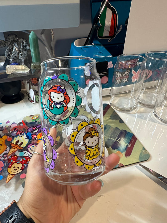 HK Princess glass cup