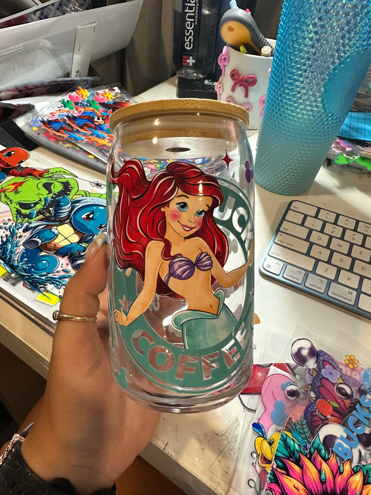 Ariel glass cup