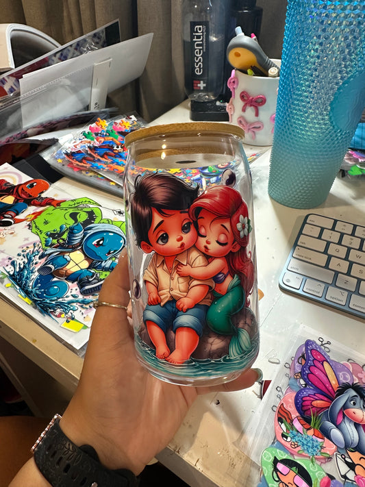 Ariel glass cup