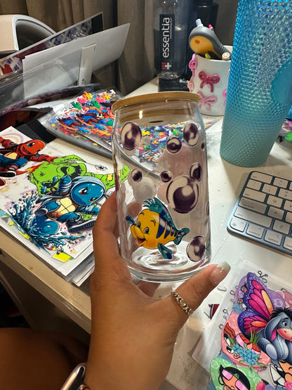 Ariel glass cup