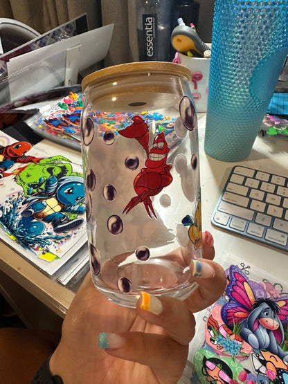 Ariel glass cup