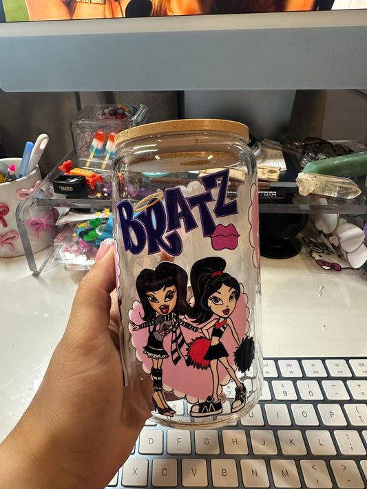 bratz glass cup