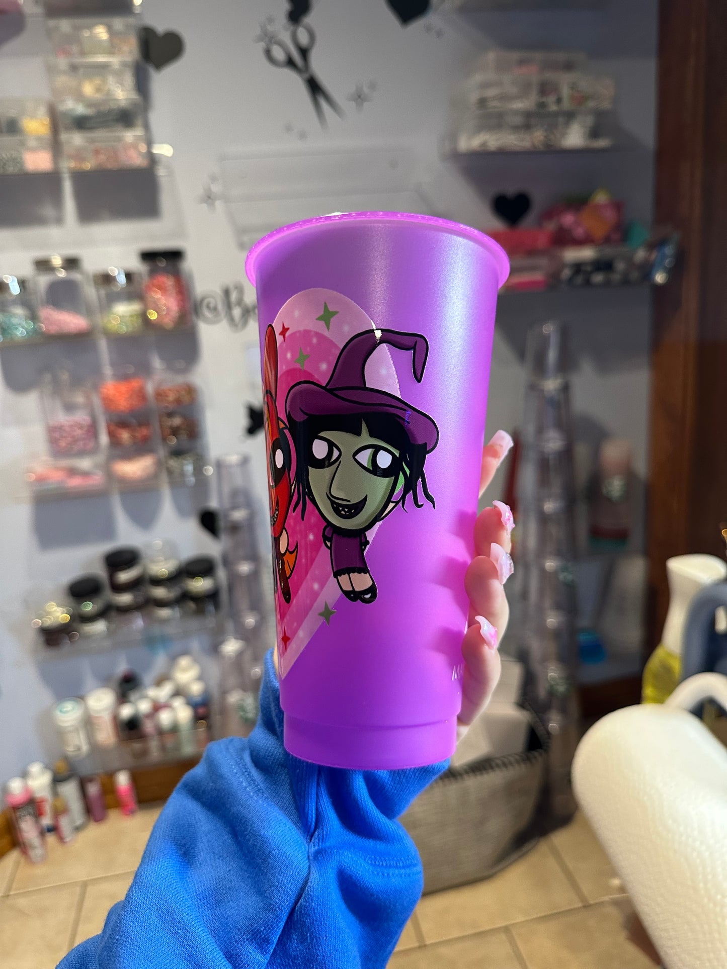 halloween cold cup