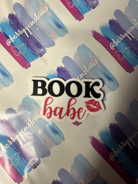 book babe sticker