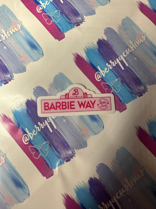 barbie lover sticker pack