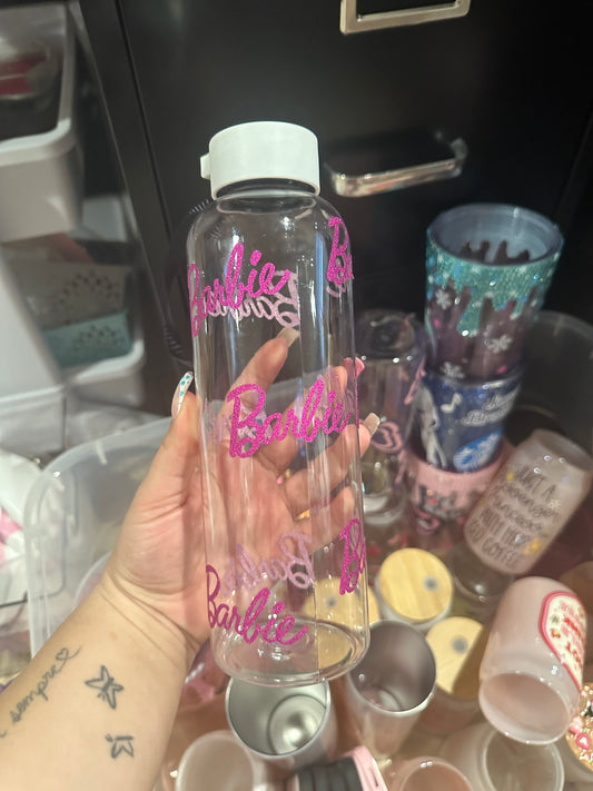 barbie water bottle