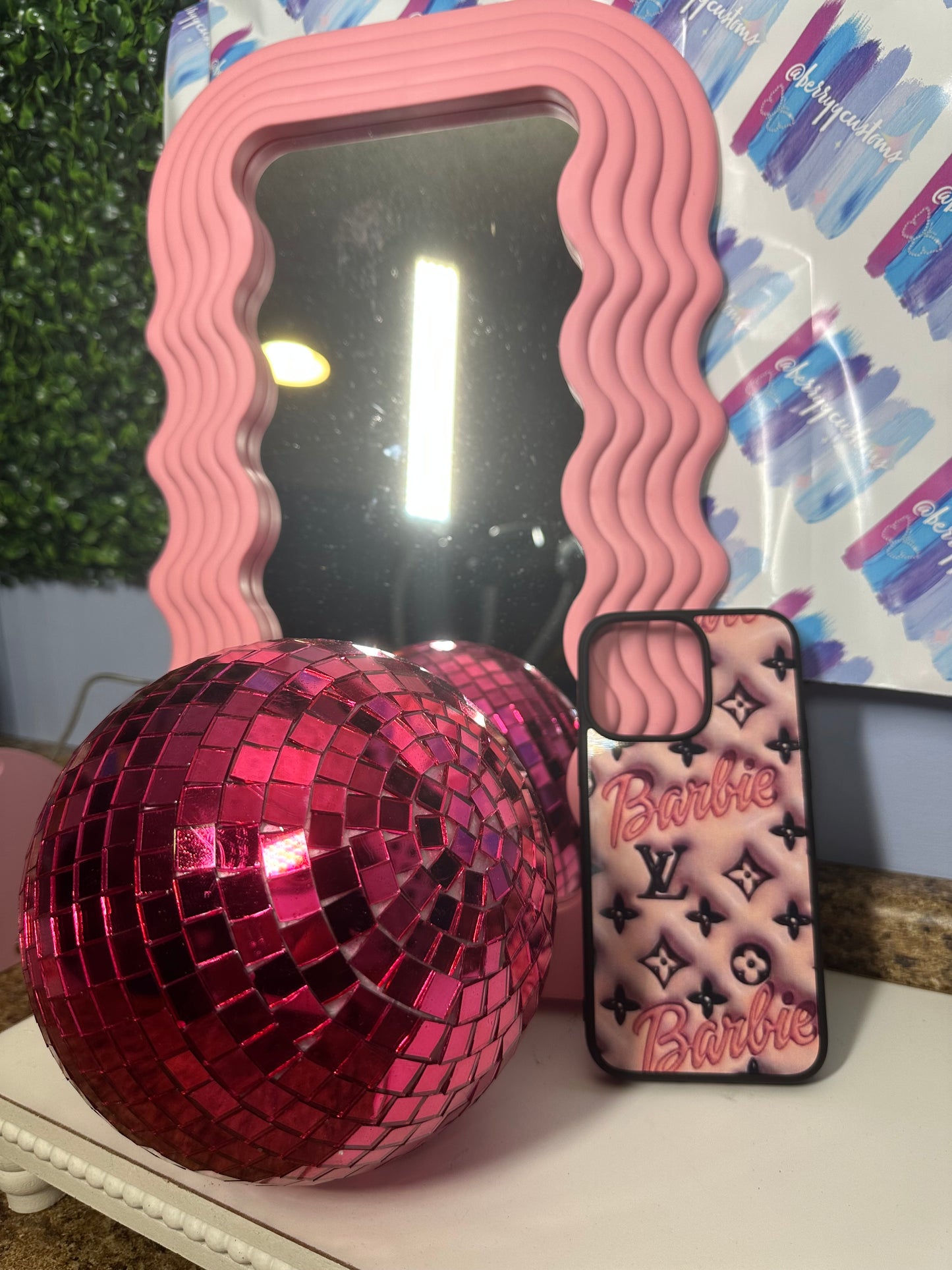 lv barbie phone case