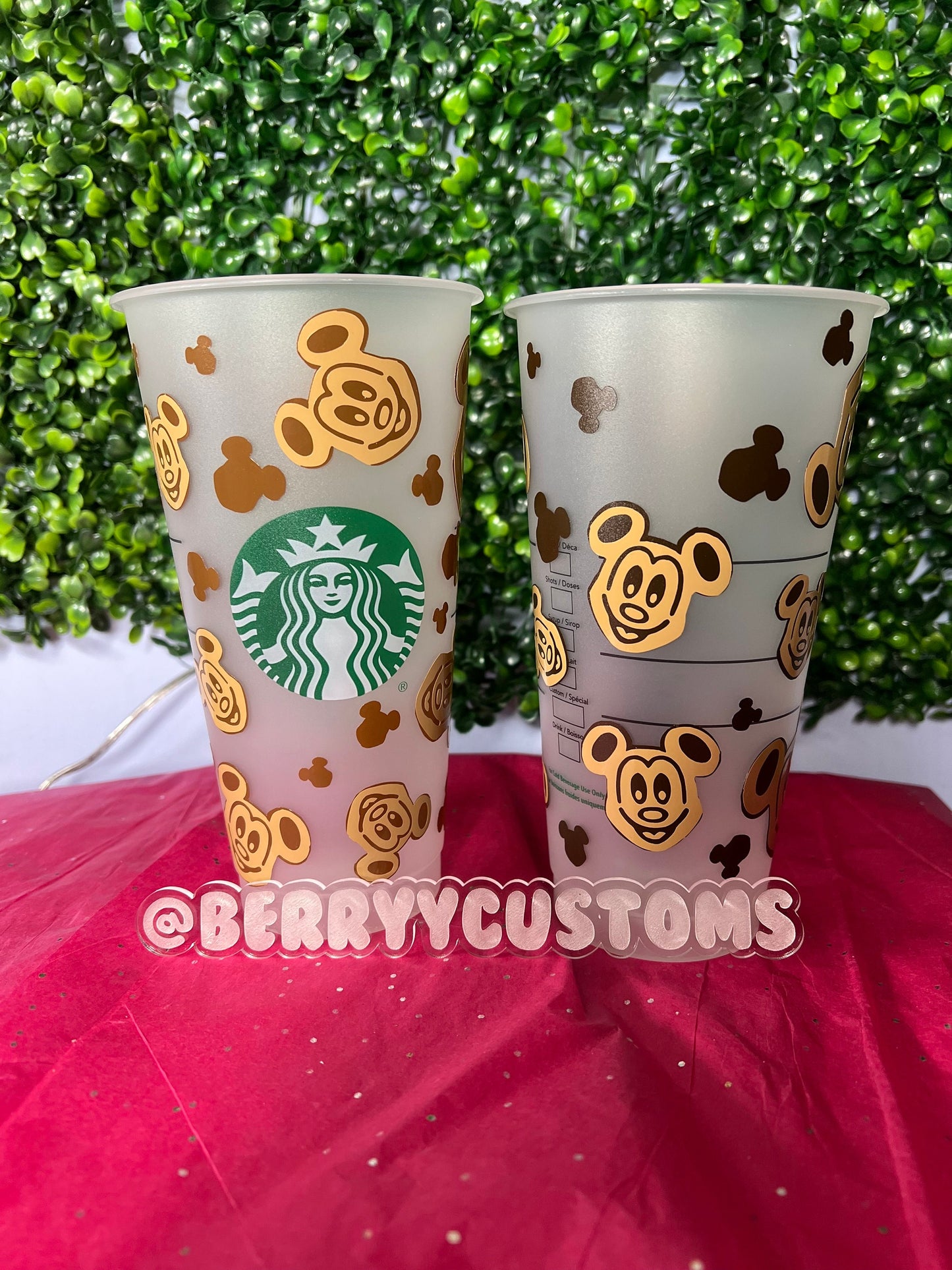 Mickey Waffle Cold Cup